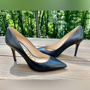 Sam Edelman Hazel Pointed Toe Pump 7.5 Black